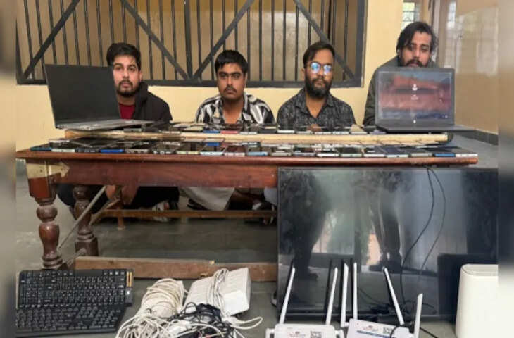 भारत-दक्षिण अफ्रीका टी-20 पर सट्टा, जयपुर पुलिस ने छापेमारी कर रैकेट का भंडाफोड़ किया, 67 मोबाइल जब्त