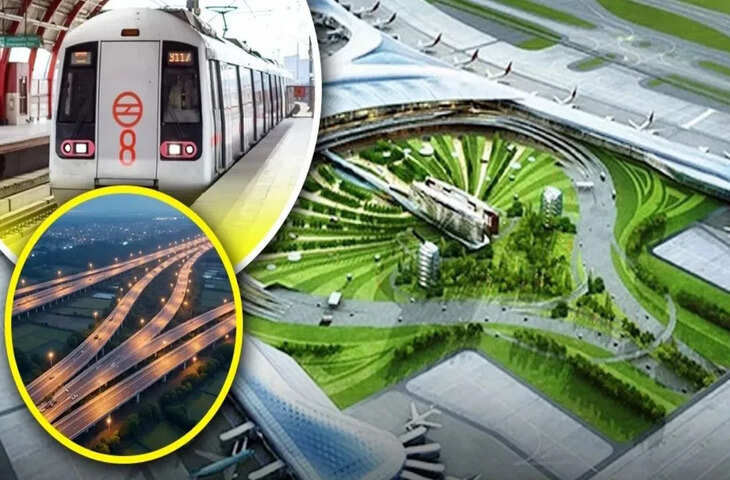 5 बड़े एक्सप्रेस-वे, रेल-मेट्रो नेटवर्क&hellip; जेवर एयरपोर्ट बनेगा देश का सबसे बड़ा मल्टी-मॉडल हब