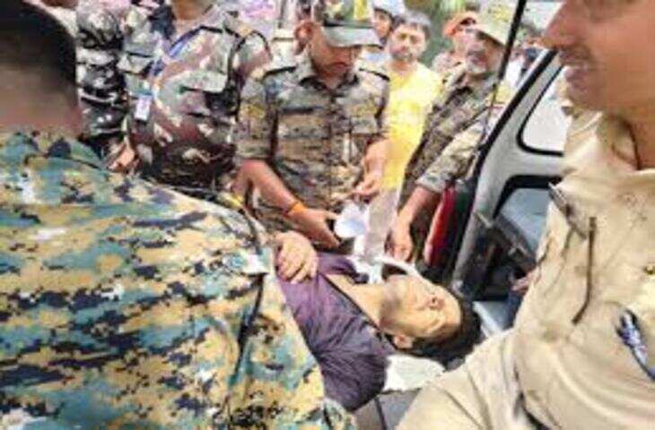 भोजपुर एनकाउंटर पर बवाल, एक्सक्लूसिव फुटेज में देंखे भरत तिवारी की मौत के बाद सड़क जाम और प्रदर्शन
