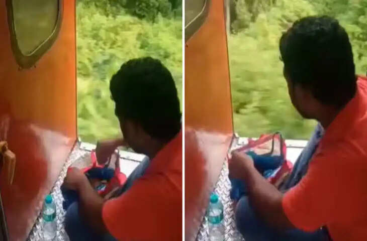  Viral Video: ट्रेन से सफर करते वक्त बीज फेंकता दिखा शख्स, हरियाली बढ़ाने का अनोखा तरीका जीत रहा दिल