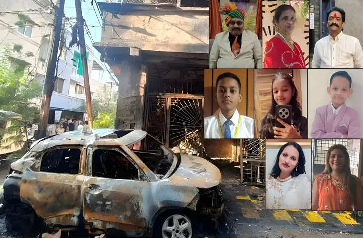 इंदौर में भीषण हादसा: इलेक्ट्रिक कार चार्जिंग के दौरान आग, 8 लोगों की दर्दनाक मौत