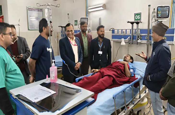 पटना में सड़क हादसे में घायल सॉफ्टवेयर इंजीनियर की जान बची, एम्स पटना के ट्रॉमा प्रमुख ने सड़क पर दिया जीवनरक्षक उपचार