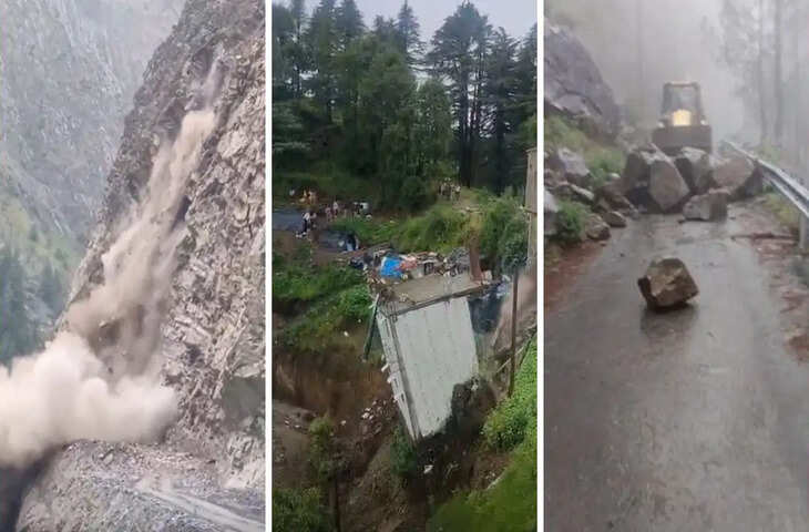 Uttarakhand-Himachal Landslide News: टिहरी में बारिश से मकान ढहा, हिमाचल में लैंडस्लाइड से 2500 लोग प्रभावित; IMD ने जारी किया अलर्ट