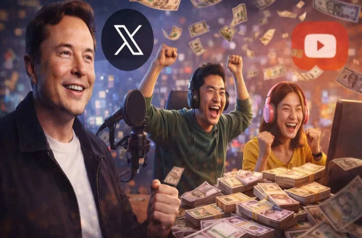 क्रिएटर्स के लिए खुशखबरी: Elon Musk ने X पर किया बड़ा ऐलान&nbsp;YouTube से ज्यादा होगी कमाई, पढ़े पूरी रिपोर्ट 