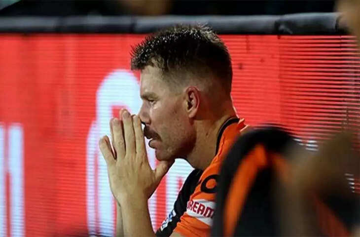 David Warner sad