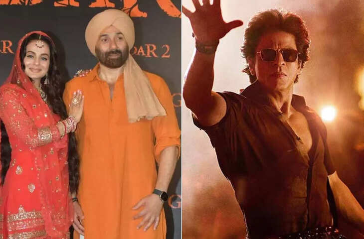 ग़दर 2 के बाद अब इन ब्लॉकबस्टर फिल्मों को पछाड़ने में लगा है Jawan, इतना है फिल्म का वर्ल्डवाइड कलेक्शन&nbsp;