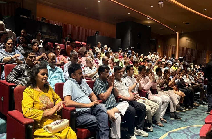 IFFD के समापन पर भारत मंडपम में विशेष फिल्मों की स्क्रीनिंग, दर्शकों की उमड़ी भीड़