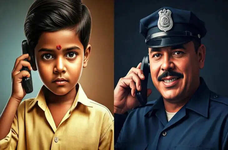 नन्हा बच्चा कुरकुरे के लिए मां से पिटाई का मामला लेकर पुलिस को किया कॉल, वीडियो देख लोग हंसते-हंसते लोटपोट