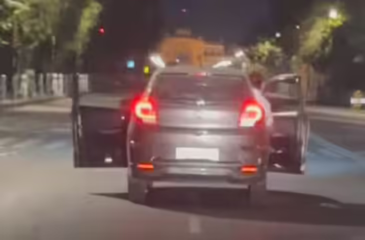 जयपुर में विधानसभा के सामने कारों से खतरनाक स्टंट, वीडियो में जाने ट्रैफिक पुलिस ने दो वाहन किए सीज