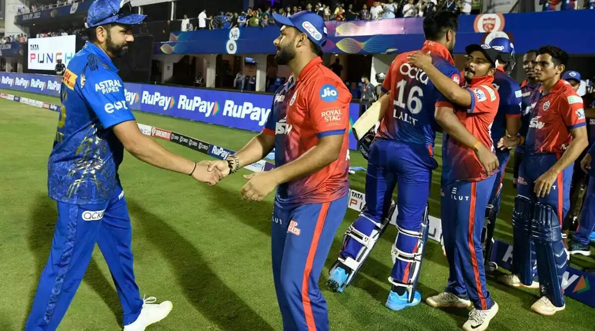 IPL 2022, MI vs DC, टूर्नामेंट के पहले ही मैच में मुंबई को डबल झटका, रोहित शर्मा पर लगा भारी जुर्माना, मैच भी हारे