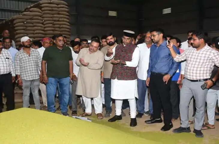 मूंग खरीदी केंद्रों के निरीक्षण पर बोले प्रभारी मंत्री सारंग, कहा- कहीं नहीं दिखी किसानों की लाइन