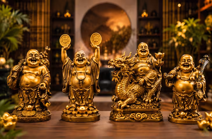 Feng Shui Tips: धन, सुख और समृद्धि के लिए घर में रखें लाफिंग बुद्धा की ये 4 मूर्तियां, बरसेगी लक्ष्मी की कृपा​​​​​​​