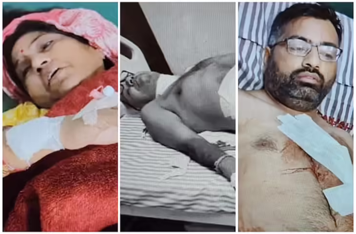 रक्षाबंधन के दिन गुरुटेक सोसाइटी में महिला पर पति ने किया चाकू से जानलेवा हमला, कई लोग घायल