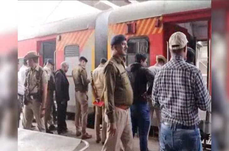 कानपुर सेंट्रल पर चलती ट्रेन से उतरते युवक की 15 सेकंड में गई जान, घटना का वीडियो हो रहा वायरल
