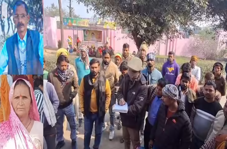 कासगंज में भीषण सड़क हादसा, तेज रफ्तार ट्रक से टकराई बाइक; दंपती 200 मीटर तक घिसटने के बाद मौके पर मौत