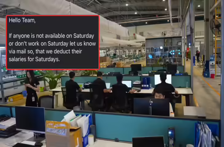 कमिटमेंट भी कोई चीज होती है, एंप्लॉय की ज्वाइनिंग के बाद कंपनी ने 5 से 6 दिन कर दिए वर्किंग डे, पोस्ट वायरल