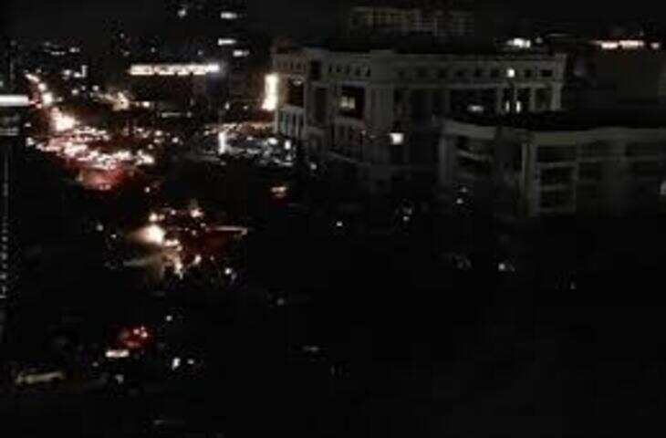 जयपुर में 15 मिनट का ब्लैकआउट, देखे विडियो