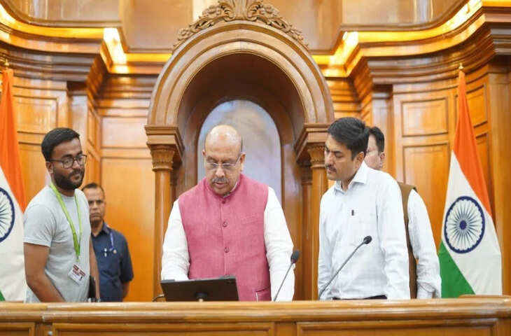 विधानसभा अध्यक्ष विजेंद्र गुप्ता ने बजट सत्र की तैयारियों की समीक्षा, गरिमापूर्ण चर्चा पर जोर