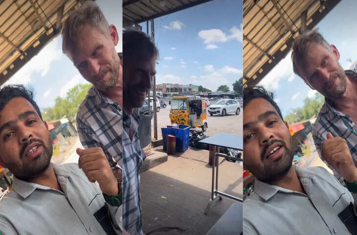 ई-रिक्शा में बैठा विदेशी निकला नॉर्वे का मेयर! गुजरात की सड़कों पर सादगी से घूमते दिखे, Google से सामने आई असलियत