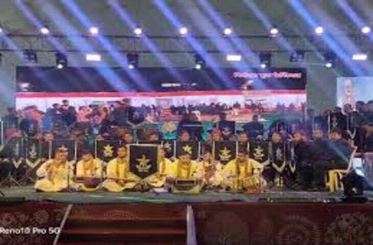 भारतीय सेना के सिंफनी बैंड ने बांधा समां, जेकेके में पहुंचे सैनिकों के परिजन, Video