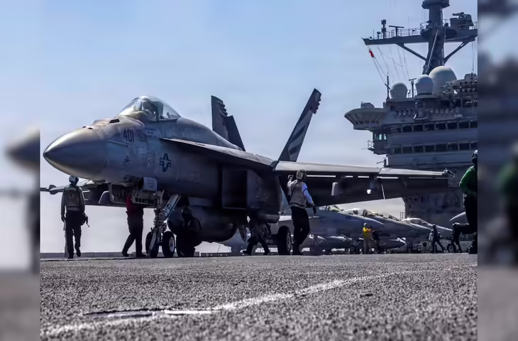 US-Iran War: अमेरिकी लड़ाकू विमानों का बड़ा एक्शन, होर्मुज और ईरानी पोर्ट्स पर F-35B की सख्त निगरानी