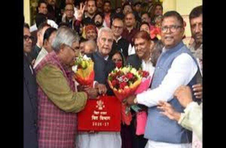 बिहार सरकार ने पेश किया 3.47 लाख करोड़ का बजट, वित्त मंत्री बिजेंद्र प्रसाद यादव ने रखा प्रस्ताव