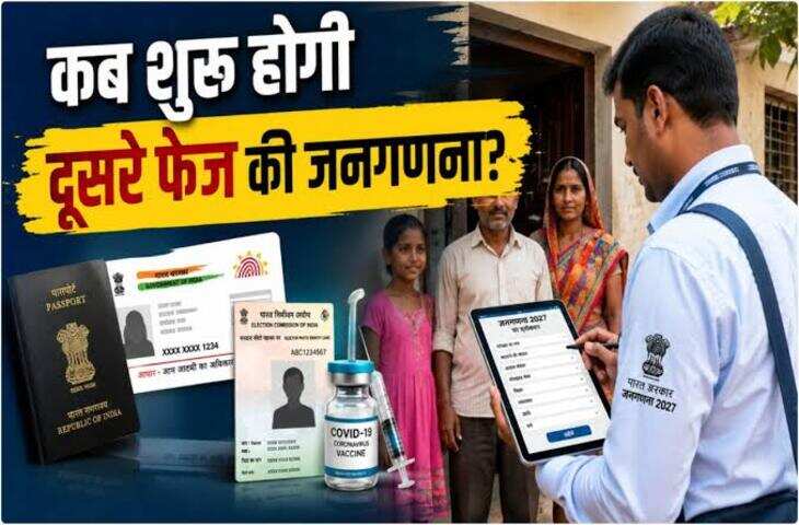 जनगणना 2027 में क्या-क्या पूछा जाएगा? नाम, उम्र, धर्म, जाति, शिक्षा, नौकरी से लेकर बैंक खाते तक पूछे जाएंगे 40 सवाल, देखे लिस्ट ​​​​​​​