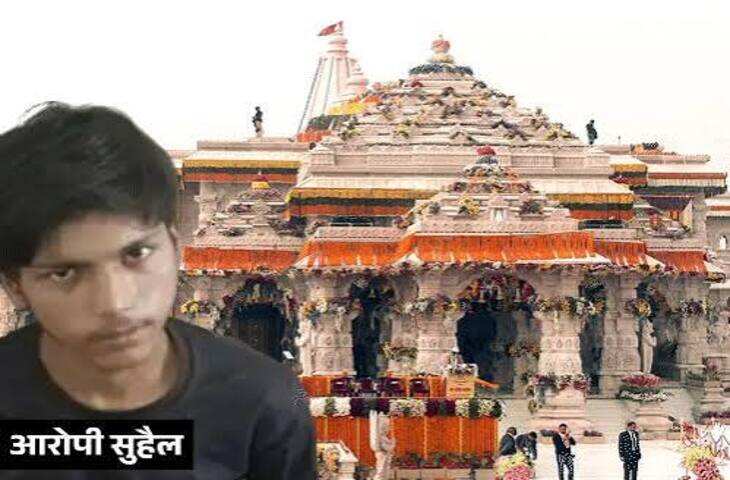 राम मंदिर को उड़ाने की साजिश का शक, वीडियो में देंखे ATS-NIA ने कर्नाटक से संदिग्ध को पकड़ा