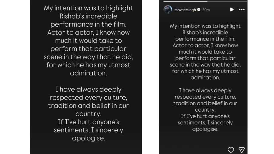 'मेरा मकसद...' ऋषभ शेट्टी को लेकर ऐसा क्या बोल गए रणवीर सिंह कि अब मांगनी पड़ी माफ़ी, जाने पूरा विवाद