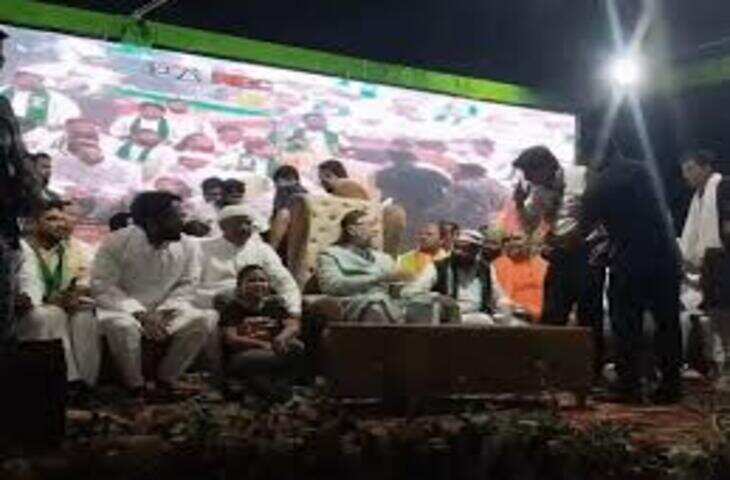 बहराइच में ओवैसी की जनसभा: &ldquo;अब दरी नहीं, हिस्सेदारी और बराबरी की बात होगी&rdquo;