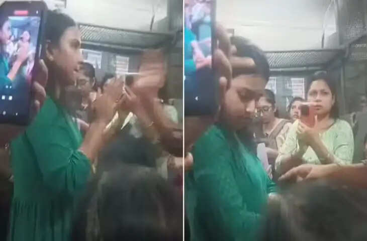 ट्रेन में सीट न मिलने पर महिला ने ताव में छिड़का पेपर स्प्रे, फिर भीड़ ने ऐसा सबक सिखाया कि वीडियो वायरल हो गया