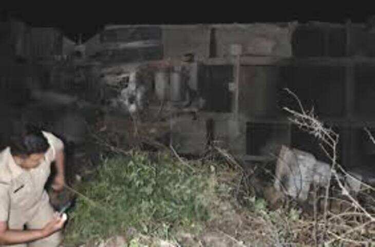 देवली में दर्दनाक हादसा, ट्रेलर नदी में गिरा चालक की मौत