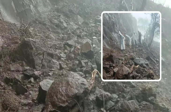रायगढ़ किले में भूस्खलन: महादरवाजा क्षेत्र प्रभावित, सीढ़ी मार्ग 25 जून तक बंद