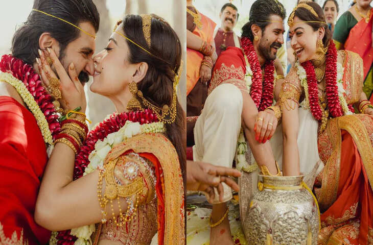 '3 किलो सोना और 5-स्टार होटल....'&nbsp;Vijay और Rashmika की शाही शादी का खर्च जानकर उड़ जाएंगे होश, यहाँ पढ़े पूरी डिटेल&nbsp;