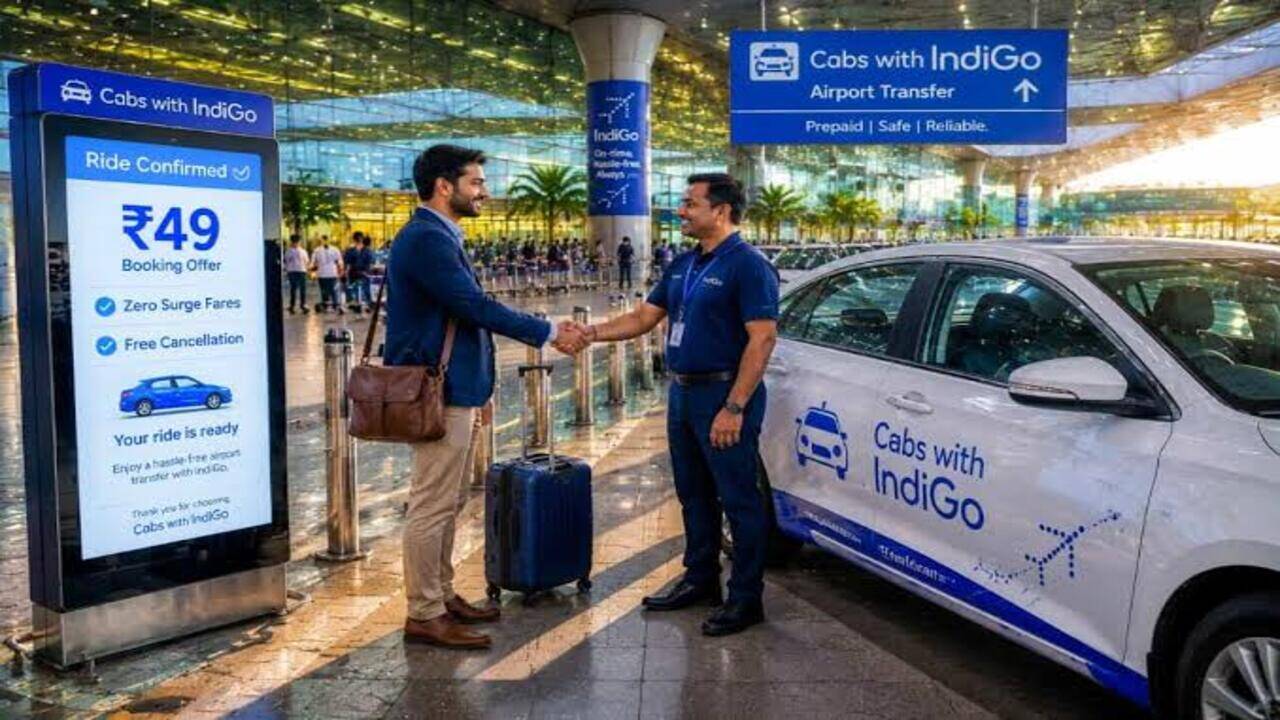 हवाई यात्रियों के लिए खुशखबरी! IndiGo लेकर आया किफायती टैक्सी सर्विस, 50 रूपए से भी कम है किराया