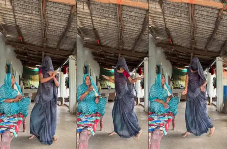घूंघट में देसी बहू ने शकीरा के गाने पर किया धमाकेदार डांस, एक्सप्रेशंस देख लोग बोले- कमाल है!