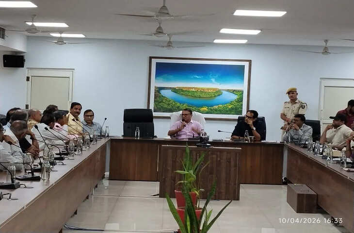 कोटा विकास प्राधिकरण की समीक्षा बैठक, विकास कार्यों की गुणवत्ता पर सख्ती के निर्देश