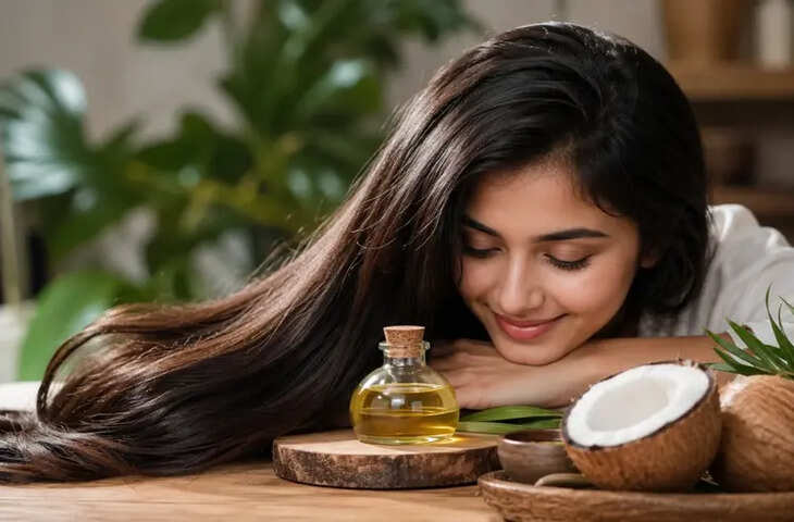 बालों का झड़ना नहीं हो रहा कम? नारियल तेल के साथ इन चीजों का इस्तेमाल कर पाएं डैंड्रफ और ड्राईनेस से छुटकारा​​​​​​​