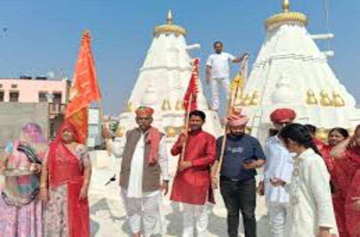 कांधी हनुमान मंदिर की 8वीं वर्षगांठ पर दो दिवसीय भव्य कार्यक्रम का आयोजन