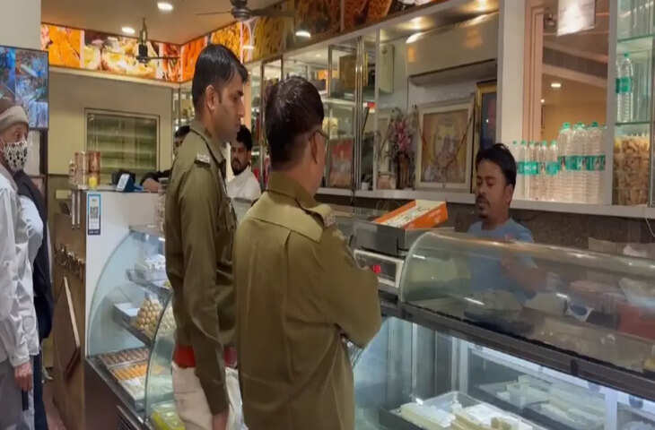 जयपुर में गाजर का हलवा खाने से 12 पुलिसकर्मी बीमार, एक्सक्लुसीव फुटेज में जानें मिठाई की दुकान सीज, सोढाणी स्वीट्स से लिए सैंपल