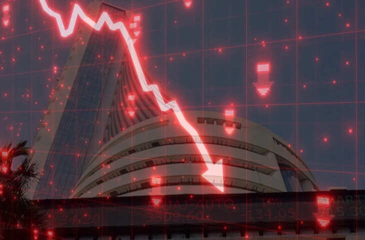 Stock Market closing : सप्ताह के पहले दिन बाजार में ब्लडबाथ!&nbsp;सेंसेक्स करीब 1300 अंक टूटकर बंद, निफ्टी 23,900 के नीचे फिसला
