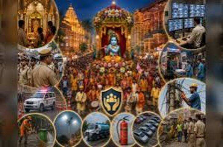 जयपुर में जन्माष्टमी की तैयारियां तेज, फुटेज में देंखे गोविंददेवजी मंदिर समेत प्रमुख मंदिरों में सुरक्षा और यातायात की विशेष व्यवस्था