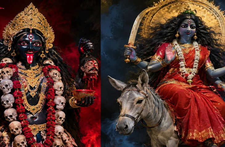 माता काली और मां कालरात्रि में क्या है अंतर? स्वरूप से लेकर पूजा तक जानें 7 खास बातें