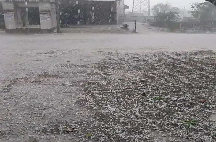 jodhpur राजस्थान में फिर बारिश-ओलावृष्टि का अलर्ट: 40 की रफ्तार से चलेगी हवा; बिजली गिरने का खतरा