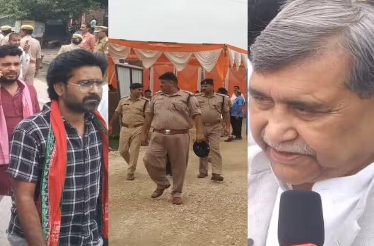 बस्ती में एथेनॉल फैक्ट्री को लेकर बवाल, दसिया गांव में विरोध तेज; सांसद-विधायक को पुलिस ने रास्ते में रोका