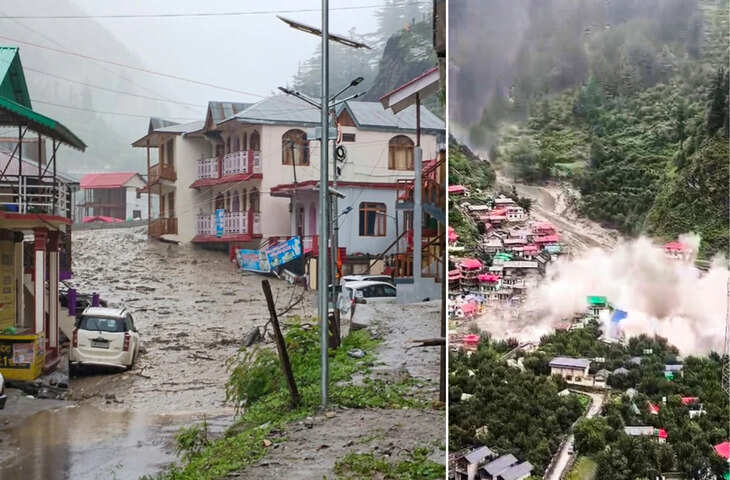 धराली में न सड़कें बचीं, न संचार का सहारा...हर तरफ बचा तो सिर्फ मलबा, अपनों के इंतज़ार में बैठे डरे-सहमे लोग&nbsp;