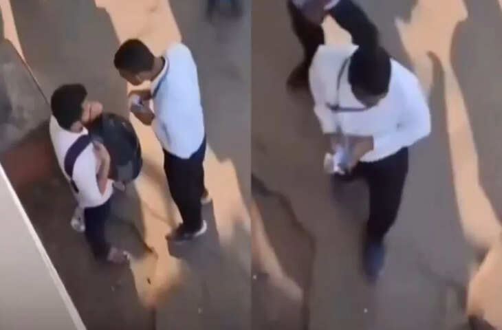 सोशल मीडिया पर वायरल हुआ वीडियो, देखकर हंसी रोकना मुश्किल