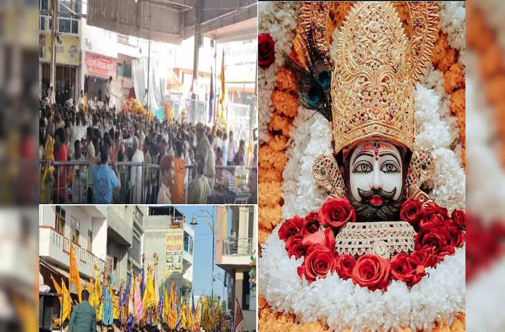 वीडियो में देखें खाटूश्यामजी मंदिर के फाल्गुनी लक्खी मेले में उमड़ा आस्था का सैलाब, ढाई लाख श्रद्धालु कर चुके दर्शन