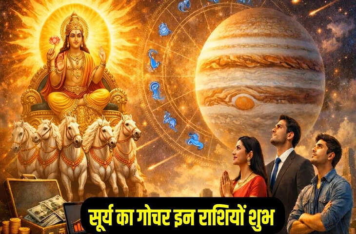 सूर्य का शुक्र के घर में गोचर, बनेगा शुभ संयोग, इन 4 राशियों पर बरसेगा धन, मान-सम्मान और सफलता का आशीर्वाद