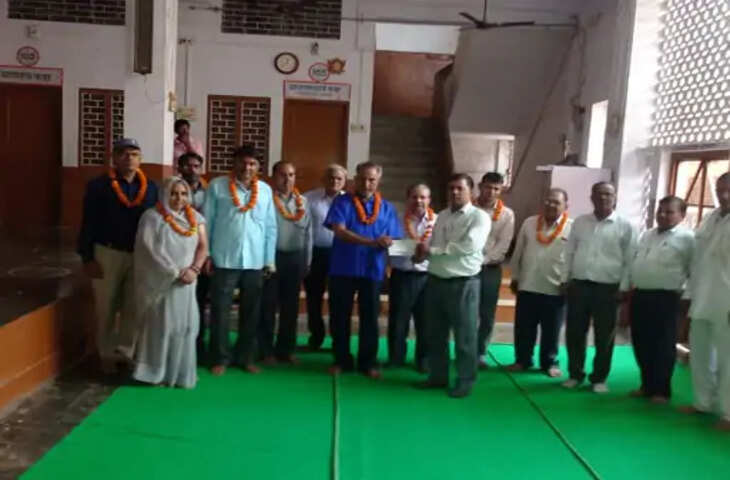 Swai madhopur &nbsp;मोहनलाल शर्मा बने राजस्थान शिक्षक संघ राष्ट्रीय के अध्यक्ष